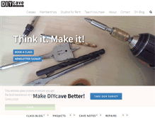 Tablet Screenshot of diycave.com